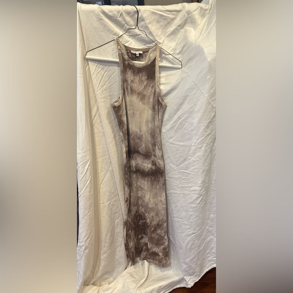 Heartloom tie dye dress 95%cotton 5%spandex